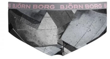 Björn Borg Meisjes hipster 1p court Houtskool - 170/176