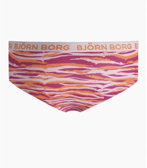 Björn Borg Meisjes hipster 1p zebra - maat 158/164 Fuchsia