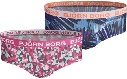 Björn Borg meisjes hipsters 2pack Arrows & Summer Palm