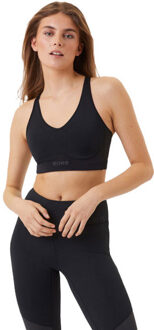 Björn Borg Mid V Support BH Dames zwart