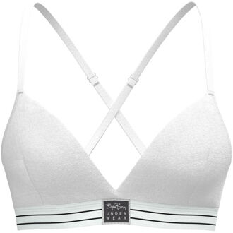 Björn Borg Original Triangle Sport-bh Dames-wit - XL