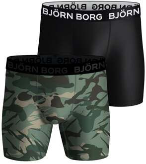 Björn Borg Performance Boxershort Verpakking 2 Stuks Heren veelkleurig - S,M,L,XL,XXL