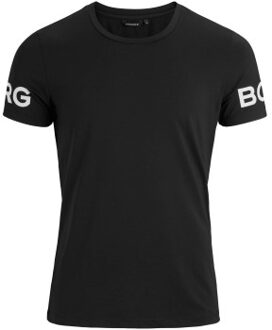 Björn Borg Performance Tee Zwart,Groen,Wit,Blauw - Small,Medium,Large,X-Large,XX-Large