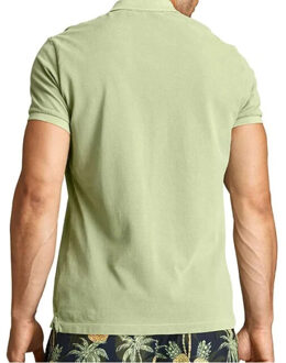 Björn Borg Regular fit polo van piqué katoen met logoborduring Lindegroen