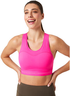 Björn Borg Running High Support Sport-bh Dames roze - XL