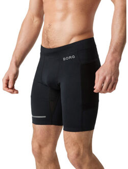 Björn Borg Running Korte Legging Heren zwart - 2XL