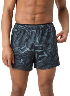 Björn Borg Running perforated 5'' Short Heren donkergrijs - XL