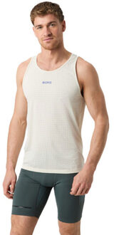 Björn Borg Running perforated Singlet Heren wit - XL