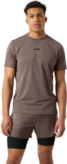 Björn Borg Running Perforated T-Shirt Heren paars - L