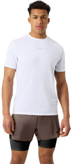 Björn Borg Running Perforated T-Shirt Heren wit - L