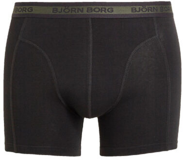 Björn Borg Sammy boxershorts met logoband in 3-pack Zwart