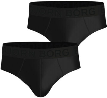 Björn Borg Sports Mesh Brief 2-Pack Heren zwart - L
