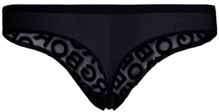 Björn Borg string met logo zwart - 34