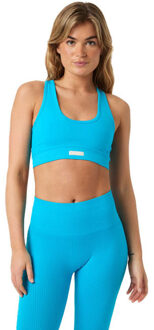 Björn Borg Studio Low Seamless BH blauw - M