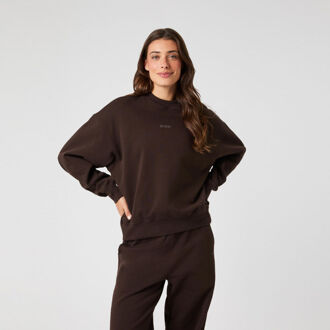 Björn Borg Studio Oversized Sweatshirt Dames-Bruin - M