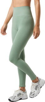 Björn Borg Studio Seamless Rib Legging Dames groen - M
