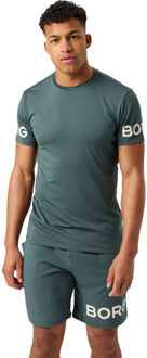 Björn Borg T-Shirt Heren donkergrijs - 2XL