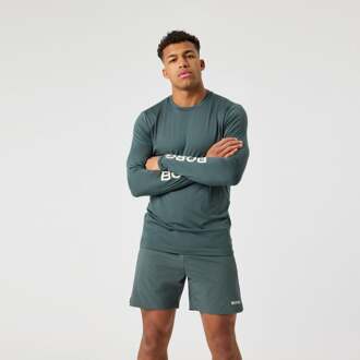 Björn Borg T-shirt Heren-donkergroen - L