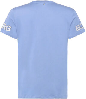 Björn Borg Training Shirt Heren blauw - M