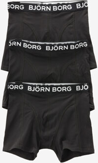 Björn Borg Underwear COTTON STRETCH BOXER 3P zwart - M;L;S;XL;XXL