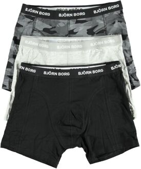 Björn Borg Underwear ESSENTIAL BOXER 3P zwart - S;M;L;XXL;XL
