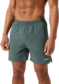 Björn Borg Zip Short donkergrijs - L