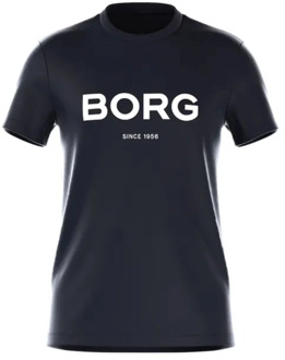 Bjorn Borg Bjorn borg logo shirt zwart heren heren - M