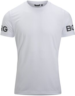 Bjorn Borg BORG Tee - Sportshirt performance - mannen - wit - M