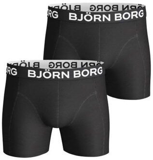 Bjorn Borg - Boxershort Heren - 2-Pack  Zwart Maat M