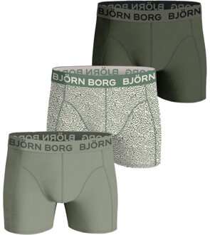 Bjorn Borg boxershorts 3-pack cotton stretch Khaki