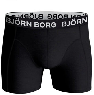 Bjorn Borg boxershorts cotton stretch 3-pack zwart - XL