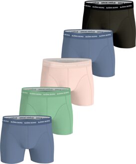 Bjorn Borg boxershorts cotton stretch 5-pack Blauw - M