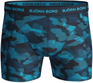Bjorn Borg Cotton Stretch Boxers 3Pack Donkerblauw - L,M,S,XL,XXL