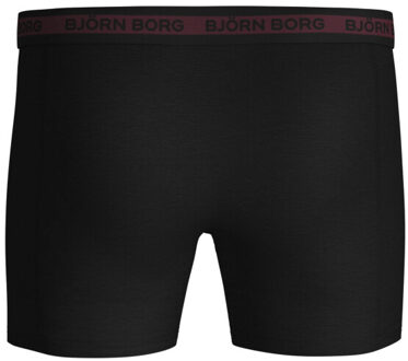 Bjorn borg essential sammy boxershort zwart/rood heren