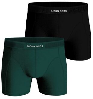 Bjorn Borg Lyocell Boxer 2897 2 stuks Zwart,Groen,Versch.kleure/Patroon - Small,XX-Large