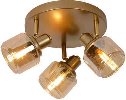 BJORN Plafondspot 3xE14 - Mat Goud | Messing