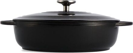 BK Bourgogne Braadpan Ø 28 cm - Jet Black Zwart