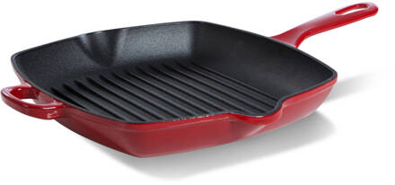 BK Bourgogne Grillpan Ø 26 cm Rood