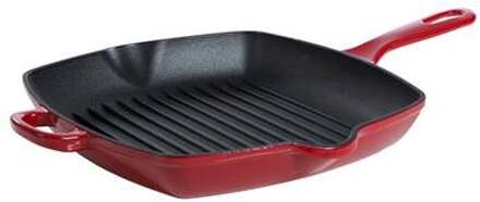 BK Bourgogne Grillpan Ø 26 cm Rood