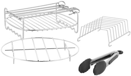 BK Connect airfryer accessories 4-delige grillset Kookaccessoires