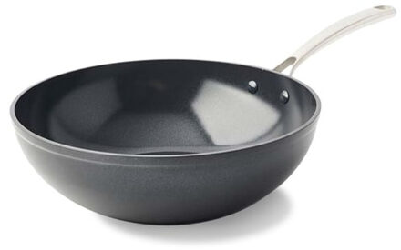 BK Superior Ceramic wok 30cm Pan Zwart