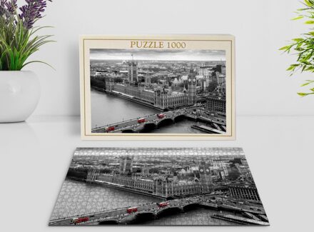 Bk Thuis Londen Landschap 1000 Stuk Professionele Puzzel-5
