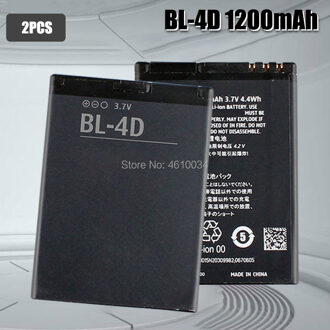 BL-4D Voor Nokia N97 Mini N97mini N8 N8-00 E5 E5-00 E7 E7-00 T7 T7-00 702T N5 808 N803 BL4D bl 4D Batterij 2stk