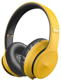 BL-B4 Headset, Bluetooth 5.0 Hoge Draagbare Draadloze Headset Opvouwbare Headset Voor Kinderen geel