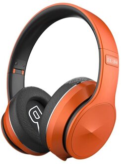 BL-B4 Headset, Bluetooth 5.0 Hoge Draagbare Draadloze Headset Opvouwbare Headset Voor Kinderen oranje