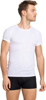BL TOP Crew neck s/s ACTIVE F-DRY LIGHT - white - Mannen - Maat L