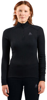 Bl Top Turtle Neck L/S Half Zip Active Warm Eco Thermoshirt Dames - Maat L