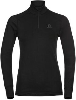 Bl Top Turtle Neck L/S Half Zip Active Warm Eco Thermoshirt Dames - Maat M