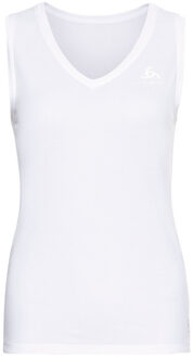 BL TOP V-neck Singlet ACTIVE F-DRY LIGHT - white - Vrouwen - Maat L