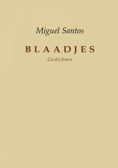 Blaadjes -  Miguel Santos (ISBN: 9789403764269)